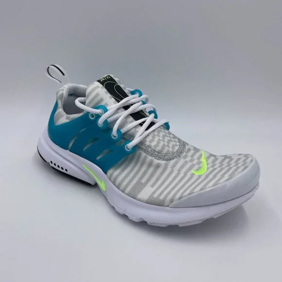 Nike Presto White / Aquamarine Womens Shoes - Picture 8 of 15